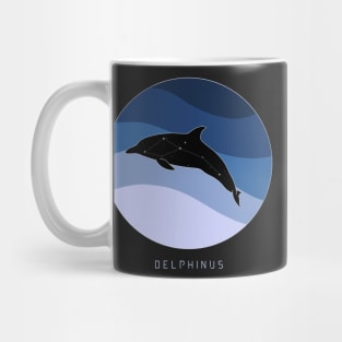 Delphinus Constellation Mug